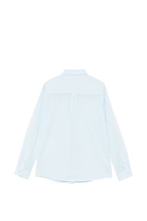 camicia in cotone azzurro SAINT BARTH KIDS | LCM000200165L